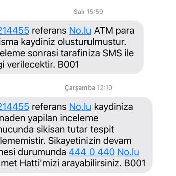 Yapı Kredi Bankası ATM Para Sıkışması
