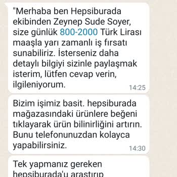 Telegram Hepsiburada Beğeniyle Para Kazanma