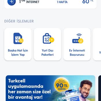 Turkcell Haftalık 5 GB Hediye