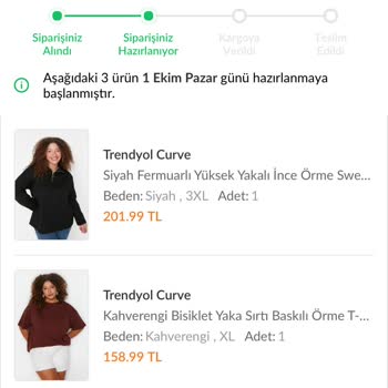 Trendyol Mila Alışverişim Kargoya Verilmiyor
