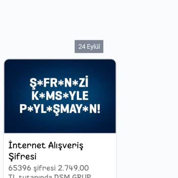 Dsm Grup Kartımdan Para Çekmeye Çalıştı