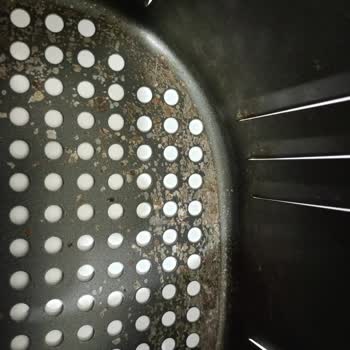 Kumtel Fastfryer Kızartma Sepetinin Boyası Soyuldu Pas Tuttu