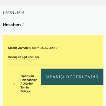 Kahve Dünyası Gününde Teslim Olmayan Hediye Kutusu