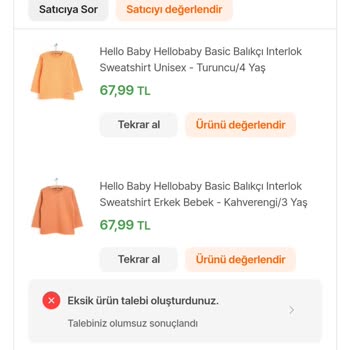 Hepsiburada Gelen Kargonun İçinden Eksik Ürün Çıktı