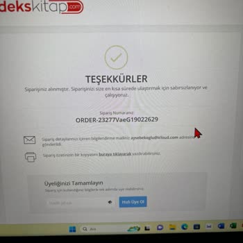 İndeks Kitap Gelmeyen Kitap Siparişi