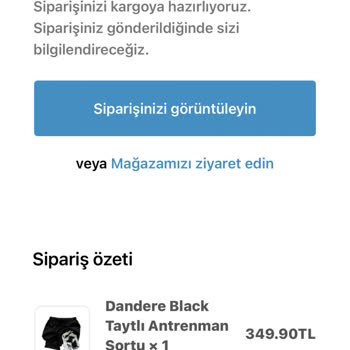 Chamber Shorts Sipariş Verdim Ama Kimse Geri Dönüş Yapmadı Ürünü De Göndermediler