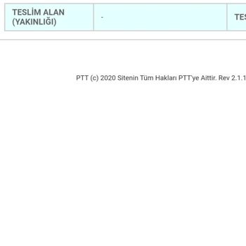 PTT Kargo İstanbul Avrupa Yakası PTT Şubesi İletişim Sorunu