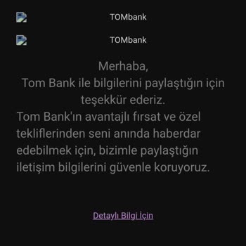 A101 Hakkımda İzinsiz Açılan Tom Bank ve Hadi Hesabı