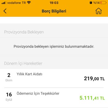 VakıfBank World Click Kart Aidat Ücreti Yansıtılması