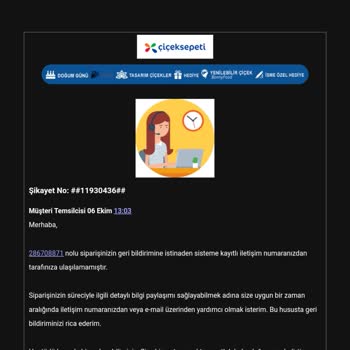 ÇiçekSepeti Satıcılarla İşbirliği Yaparak Tüketici Mağduriyeti Yaratan Alışveriş Sitesi