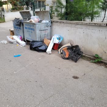 ABB - Ankara Büyükşehir Belediyesi Evimin Önündeki Çöp Kavasının Kaldırılması