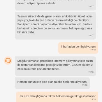 Trendyol Kargonun Teslim Edilmemesi