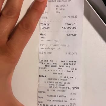 Ender Spor Carousel Şubesinin Ürün İdesi Kabul Etmemesi