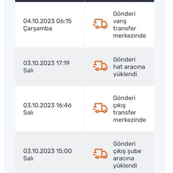 Trendyol Gel Al Noktasına Kargom Gelmiyor