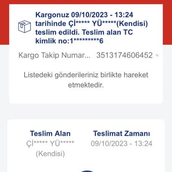 Aras Kargo Kargomu Başkasına Teslim Etmiş