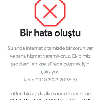 Papara "bir Hata Oluştu" Hatası