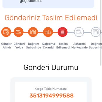 Aras Kargo Dağıtıma Çıkartıp Teslim Etmiyor