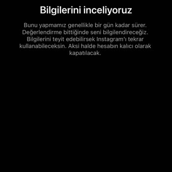 Instagram Askıya Alınan Hesap