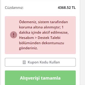 Bynogame Ödemeniz, Sistem Tarafından Koruma Altına Alınmıştır