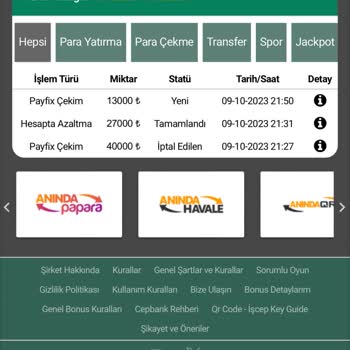 Betpark Para Çekme Sorunu