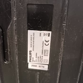 PHILIPS Elektrik Süpürgesi ve 5 Yıl Garanti Süresi