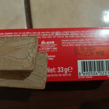 Ülker Napoliten Bozuk Çıktı
