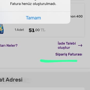 Gratis Yasal Olmayan Satış Yapılıyor.! Siparişimin Faturasını Göndermiyor.!