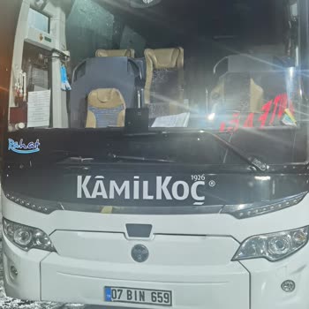 Kamil Koç Hizmet Sıfır Sanki İlk Çıkan Otobüslerden