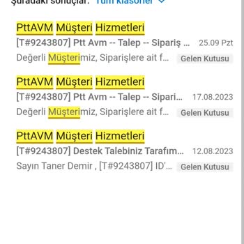 Epttavm Faturayı Göndermiyor.