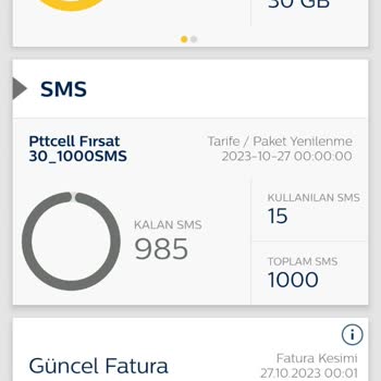 Pttcell Tarifem Bitmeden Tarife Değişikliği Yapılması