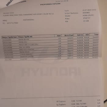 Hyundai İlgisizlik, Yeni Araçtaki Kusur...