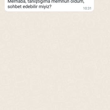 WhatsApp Yabancı Mesaj Geldi