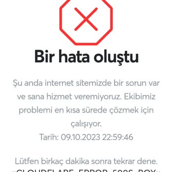 Papara İnternet Sorunu Hatası