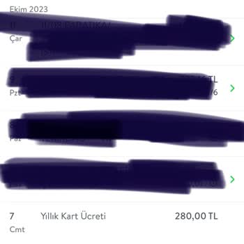 TEB Yıllık Kart Ücreti