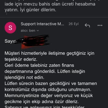 Interactive Mentors İnteractive Mentor Para İade Yalanı