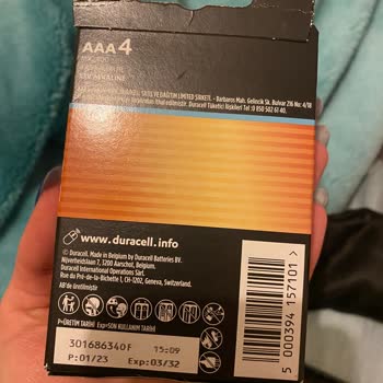 Duracell Pil Çalışmama Sorunu