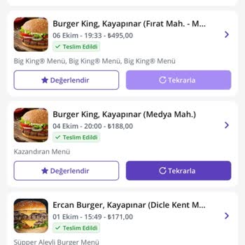 GetirYemek Sadece Para Alıyor Yemek Yok