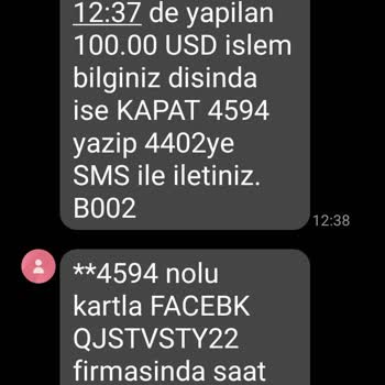 Facebook Kredi Kartımdan İzinsiz Para Çekilmesi