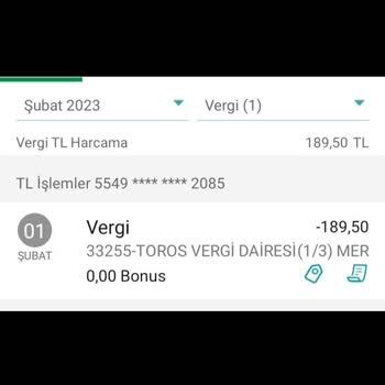 Mersin Vergi Dairesi Başkanlığı 2023 MTV Borcu
