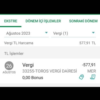 Mersin Vergi Dairesi Başkanlığı 2023 MTV Borcu