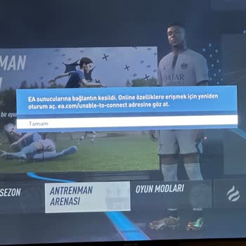 EA Sports Çıldırtan Online Oyundan Atılma Sorunu