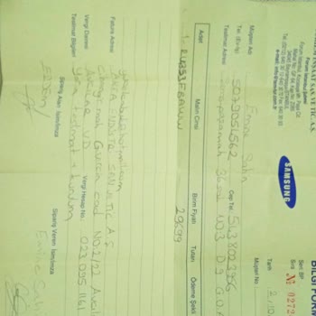 Samsung Buzdolabı Defolu Geldi