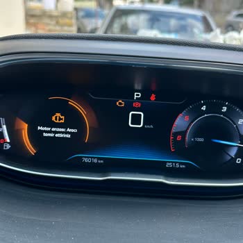 Peugeot 3008 Motor Tamir Ettirin Uyarısı