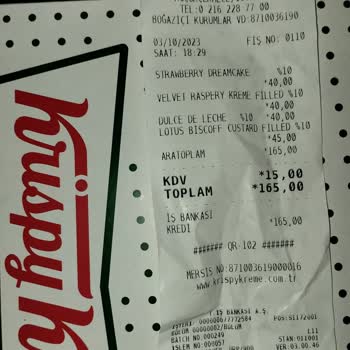 Krispy Kreme Çok Az Doldurma
