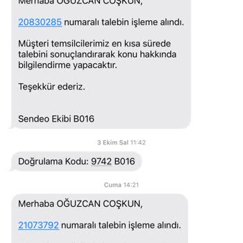 Sendeo 1 Aydır Ürünüme El Koydu