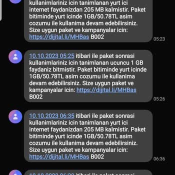 Turkcell İnternet Paket Aşımı Ve Ek Paket Tanımlama