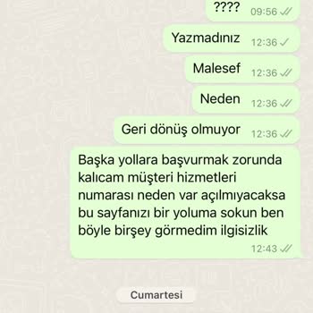 By Sadem Ürün Tarafıma Gönderilmedi Hiçbir Şekilde Cevap Alamıyorum
