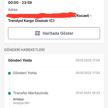Trendyol Express Ürünü Gereksiz Gezdiriyor