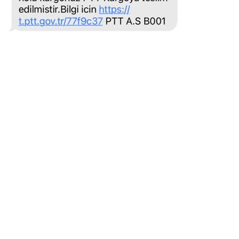 PTT Kargo Kargom 15 Gündür Gelmiyor