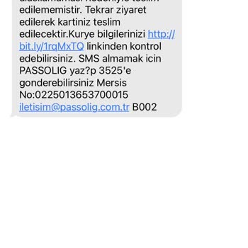 Passolig Kurye Kart Dağıtımı.